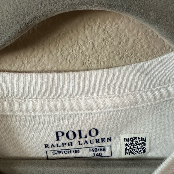 Polo Ralph Lauren Other - Boys Polo Ralph Lauren White Long Sleeve Tee